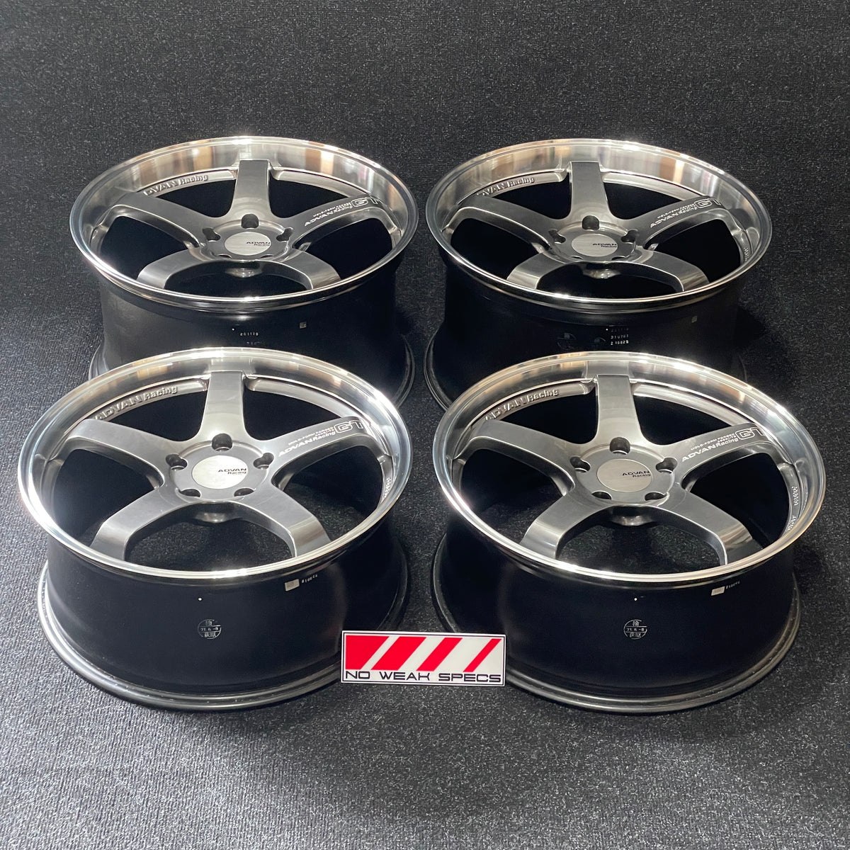 Advan GT - 20x8.5 / 21x11.5 – No Weak Specs