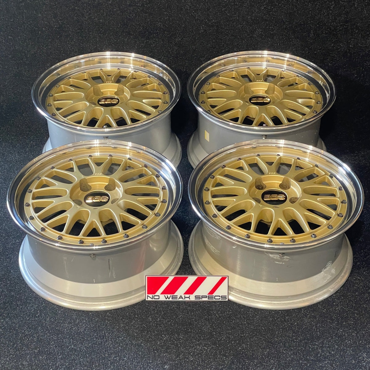 BBS LM - 17x8/9 – No Weak Specs