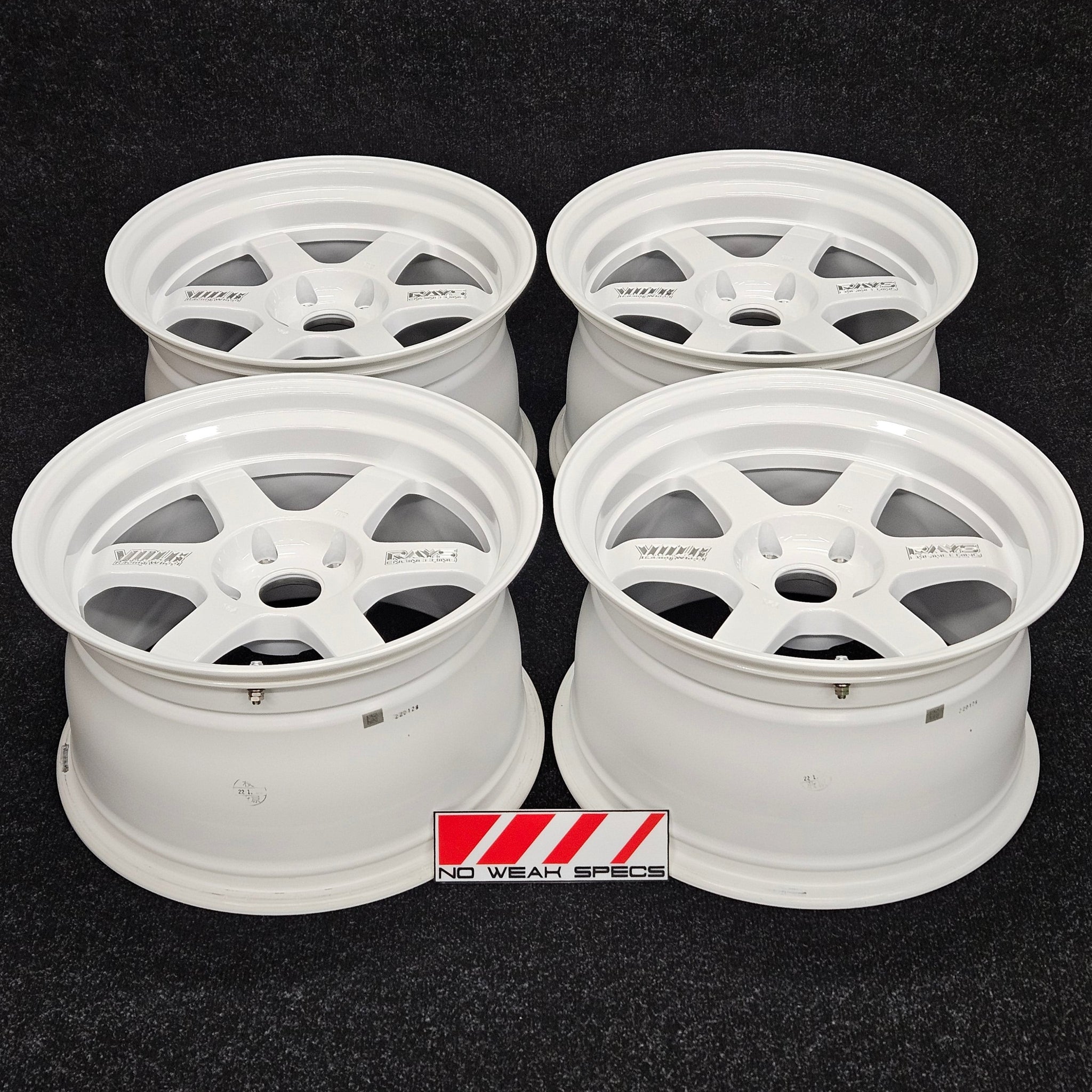 Volk TE37v 10th Anniversary - 18x10.5+22 – No Weak Specs