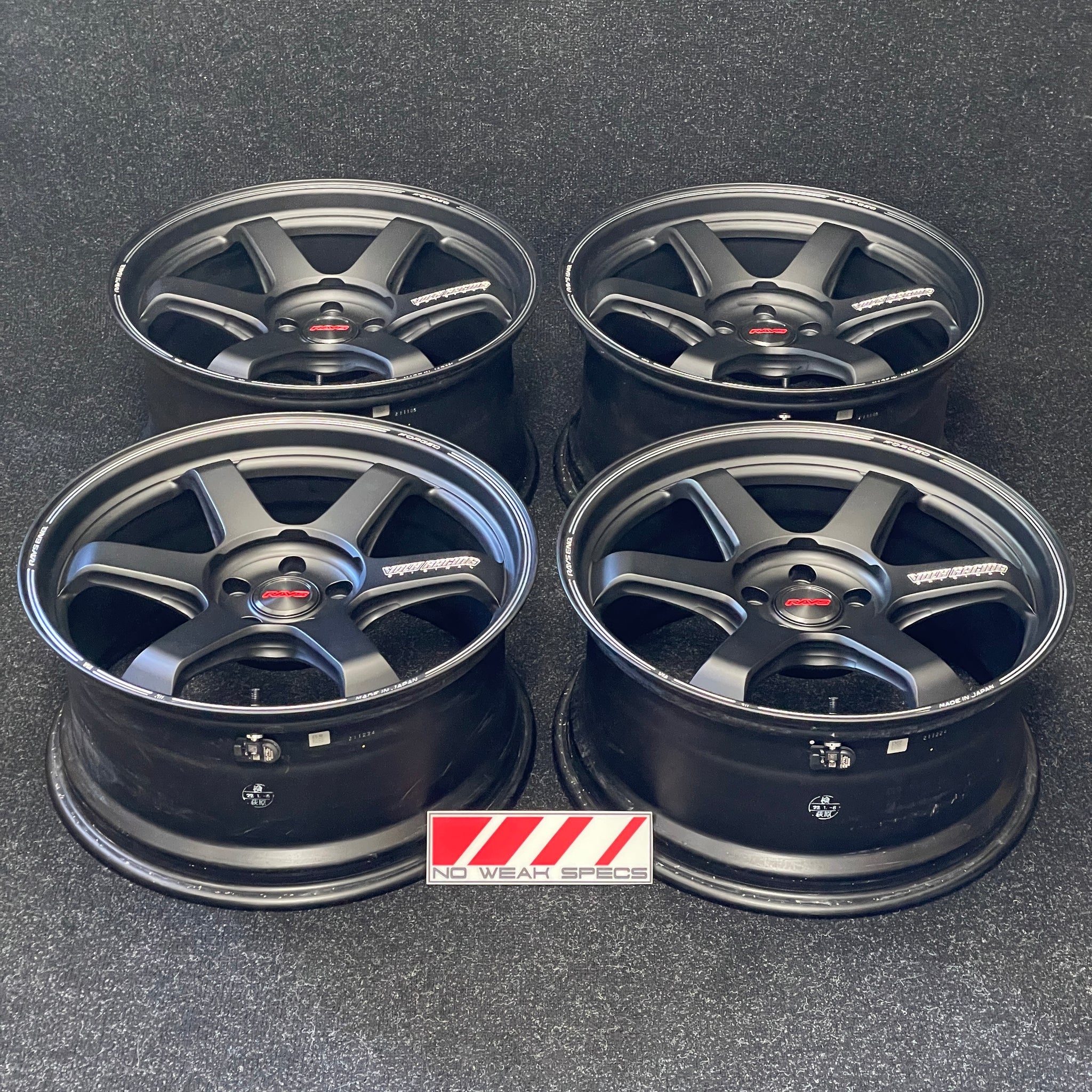 TE37 Ultra Track Edition II- 19x9/10 – No Weak Specs