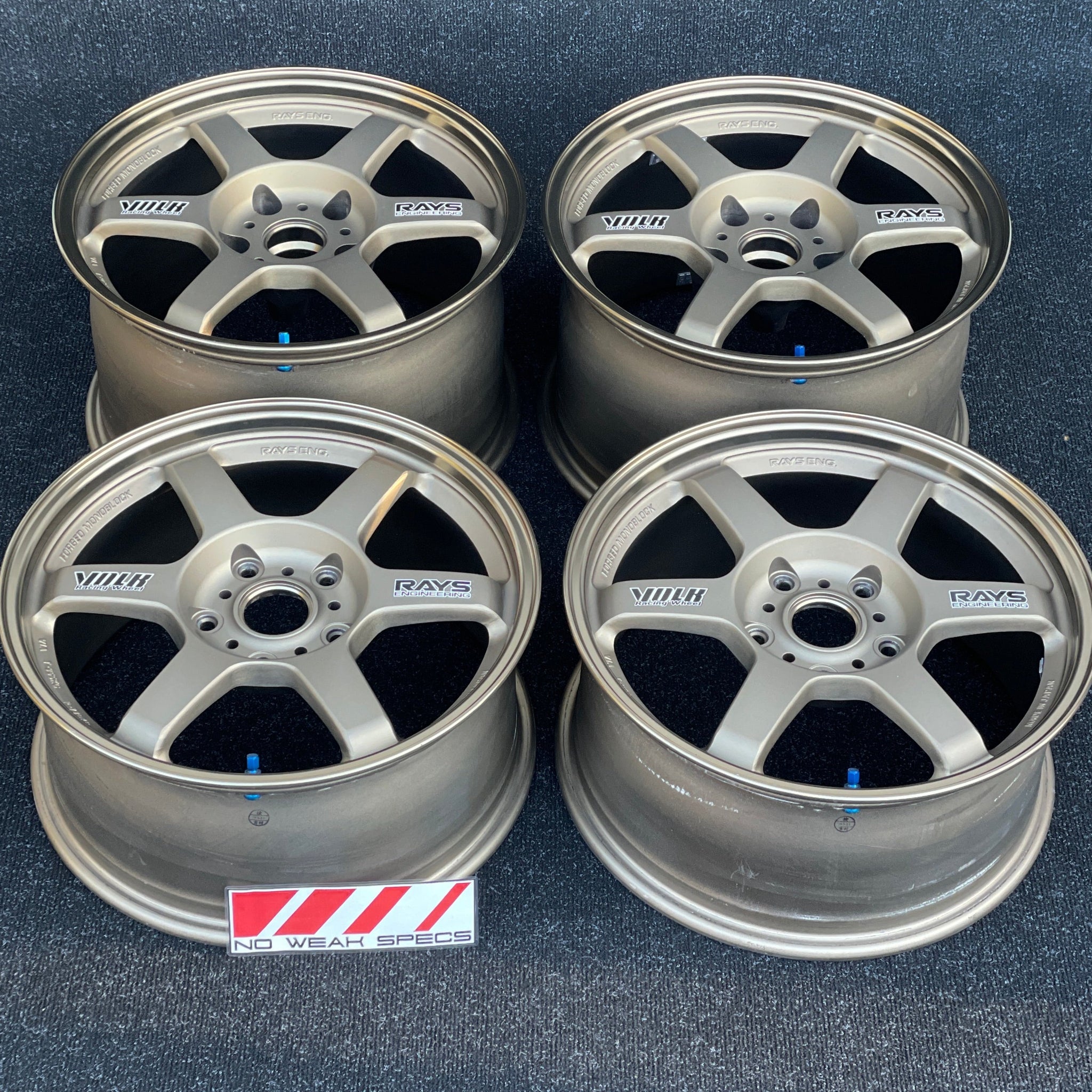 Volk TE37 - 18x8.5/10.5 – No Weak Specs