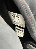 PAIR - Recaro RS-G Alcantara + Red Stitch