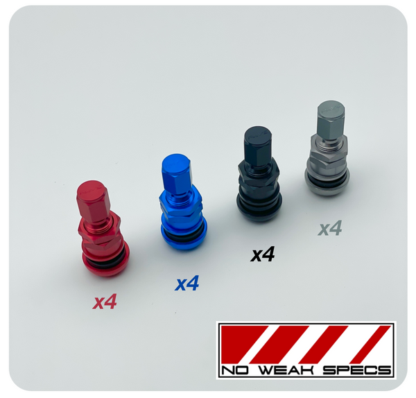 Rays / Volk Racing Valve Stems - Set of 4