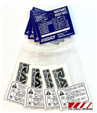 Rays / Volk Racing TE37 Stickers - Set of 4