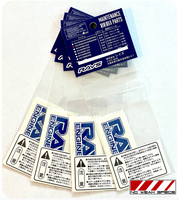 Rays / Volk Racing TE37 Stickers - Set of 4